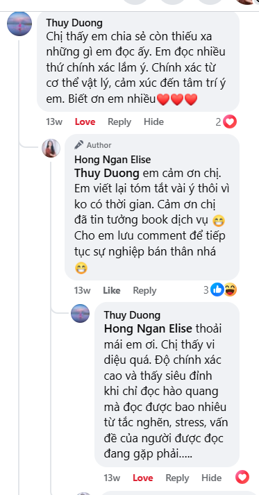 cảm nhận khách hàng về ca đọc hào quang